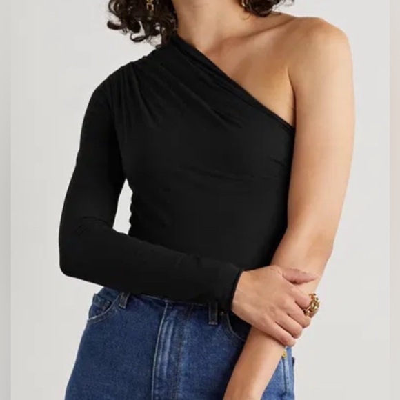 NWT - Skin Astraea One-Sleeve Thong Bodysuit Size Medium - Picture 1 of 9